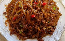 炒粉条 蚂蚁上树