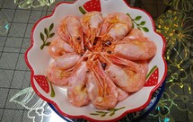 给北极甜虾洗个热水澡