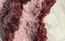 减脂餐：紫米芋泥奶砖