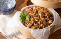 黑糖 櫻花蝦米糕