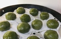 艾草青团、春天的味道、清明时节最佳美食
