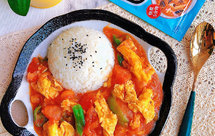 打工人必备❗️酸辣番茄炒蛋盖饭