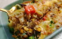 黑胡椒牛肉芝士焗饭～～营养健康，超级简单