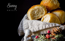 蜂蜜全麦早餐包丨健康·烘焙