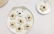 宝宝吃完还要的奶香胚芽米花花馒头