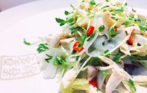 魔芋版凉拌鸡丝粉皮*低脂低碳高蛋白改良版*