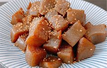 《减肥小吃》日料：酱魔芋