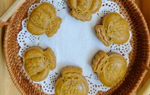 素月饼（青稞-南瓜泥-坚果-果干）