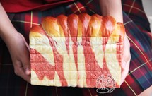 红曲双色淡奶油土司