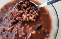 比奶茶好喝的养颜粥/红豆黑豆黑米红米燕麦粥