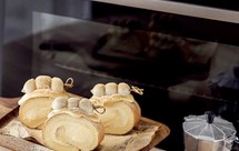 豆乳奶盖小丸子蛋糕卷——博世烤箱