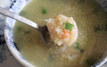 小米鲜虾粥