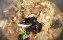 猪肉炖大白菜粉条