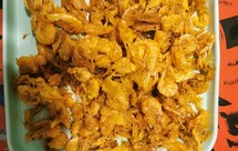 超级补钙的炸海白虾