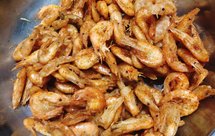 干炸野生小海白虾