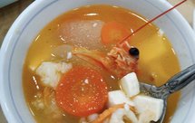 阿根廷红虾-菜汤