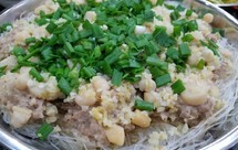 斜头蒸粉丝鲜贝