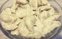 鲜虾仙贝香菇饺子