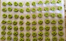 大麦若叶绿豆糕（椰子油版）