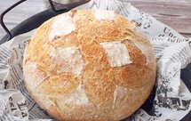 无糖低油/无油全麦欧包：简单易做