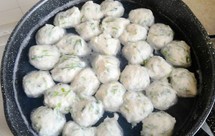 超级鲜溜的扇贝丁丸子