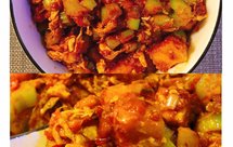 新疆炒饼&馕(秒杀新疆炒米粉,更加入味好吃