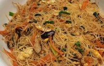 百搭杂菜炒米粉或任何粉