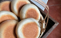 一个面团的100种变化2，紫米奶酪包