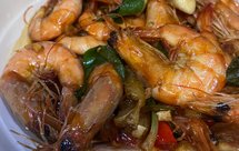 小米辣 炒 河虾