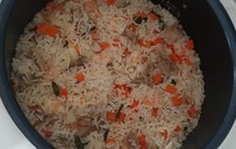 最爱的海虾焖饭