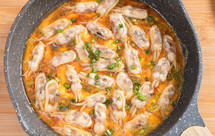 一口鲜到家的“蛏子抱蛋”