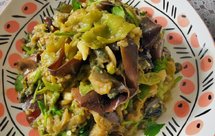 超下饭擂茄子辣椒松花蛋