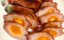 咸蛋叉烧肉（好吃得爆炸）