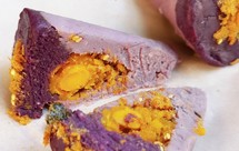 无粽叶懒人版减脂低卡·咸蛋肉松芋泥粽