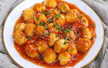 茄汁虎皮鹌鹑蛋