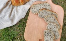 无糖无油黑芝麻三色藜麦小米胚芽奇亚籽软欧-听说名字比较长会比较好吃