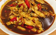 炒蛏子（无砂无壳）