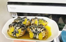 打卡20天,清蒸大闸蟹#松下蒸烤箱jk180