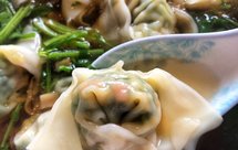 荠菜虾仁蟹肉小馄饨