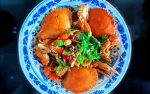 简易版青蟹肉煲(鸡爪+鸡翅+青蟹)