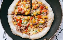 『冷藏发酵超简单』平底锅披萨