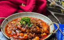 带鱼烧辣肉酒酿小圆子