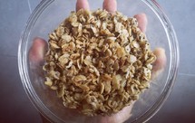 脆燕麦片(微波炉/炒锅版)