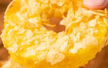 【薯片苹果圈】免油炸！比甜甜圈健康快手多了！