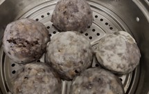 易成型的杂粮粘豆包