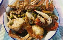 小白也能搞定的梭子蟹炒毛豆（附梭子蟹处理步骤）