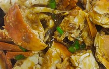 蒜蓉酱香河蟹