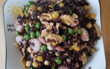 减脂餐糙米蛋炒饭