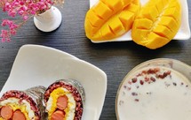 快手减脂早餐|5分钟搞定的糙米饭团