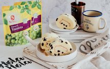 清甜葡萄干蛋糕卷